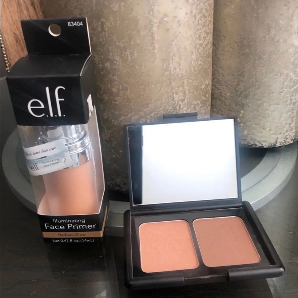 E.l.f  primer and blush/bronzer set